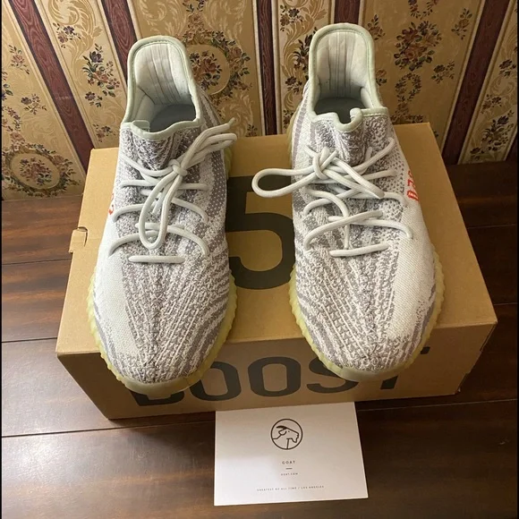 Adidas Yeezy Boost 350 V2 Blue Tint.Size 14